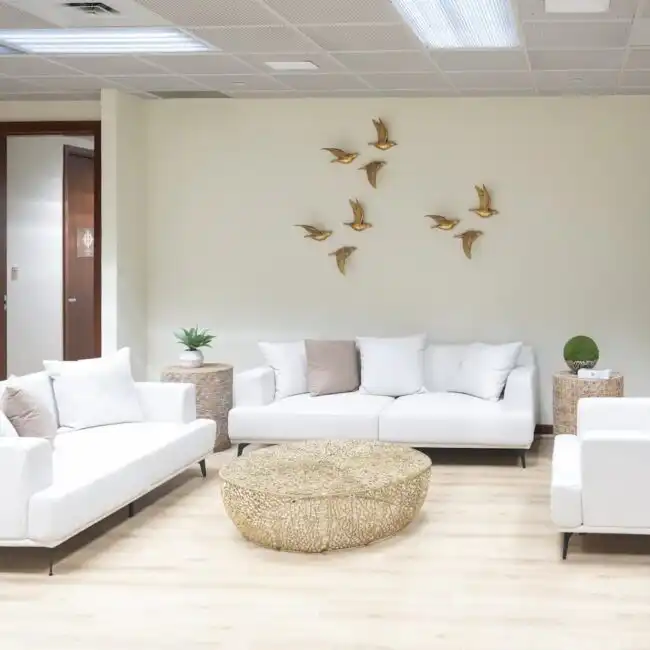 Lobby area in a mental health treatment center