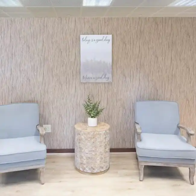 Two seats in a mental health treatment facility